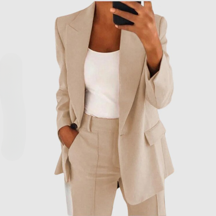 Ela™ | Luxe Elegance Blazer Set